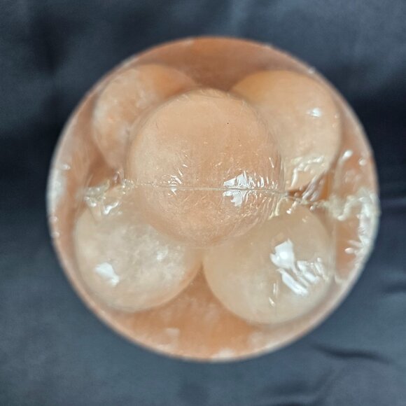 Himalayan Salt Lamp Bowl with Round Balls - Picture 2 of 5